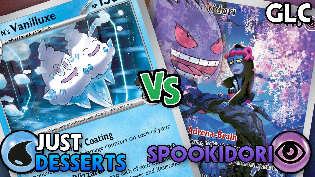 JUST DESSERTS VS SPOOKIDORI - Pokemon TCG Gym Leader Challenge