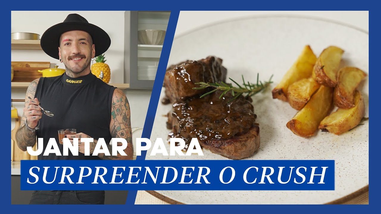 JANTAR PARA CONQUISTAR O CRUSH DO GOUVS | O Que Tem Pra Hoje?