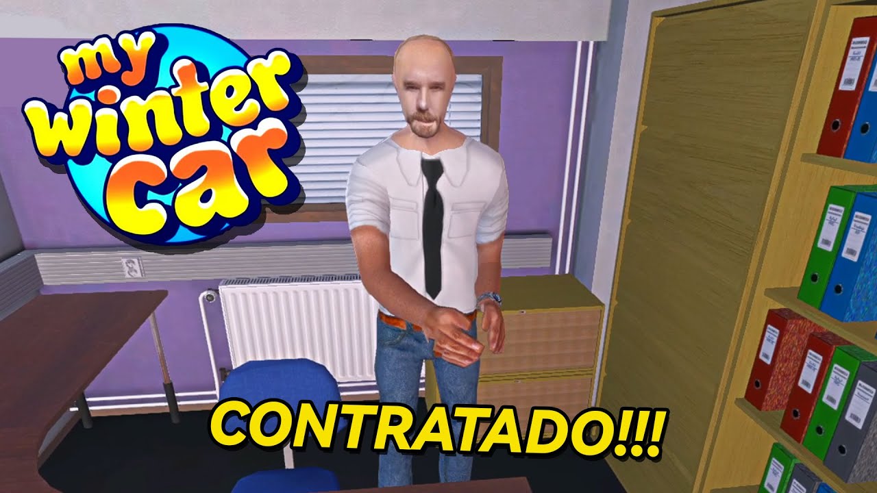 SOU O MAIS NOVO FUNCIONÁRIO DA FUTUFON!!! - MY WINTER CAR #3