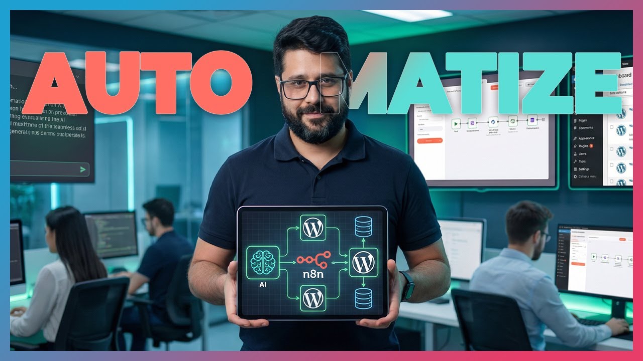 E é Assim Que Em 2026 Você Vai Automatizar TODOS os Seus Blogs WordPress