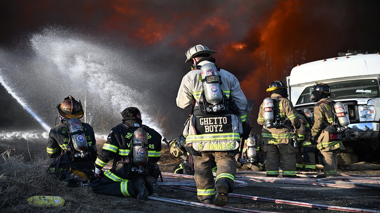 01/17/2026 - Hollywood Used Car Parts Junk Yard Fire -- Hollywood, MD