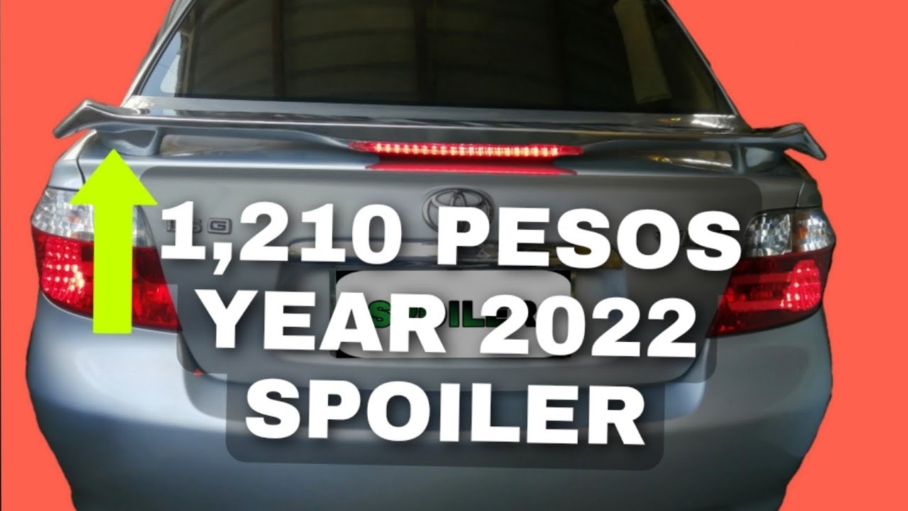 How to Install Spoiler on a Vios Car