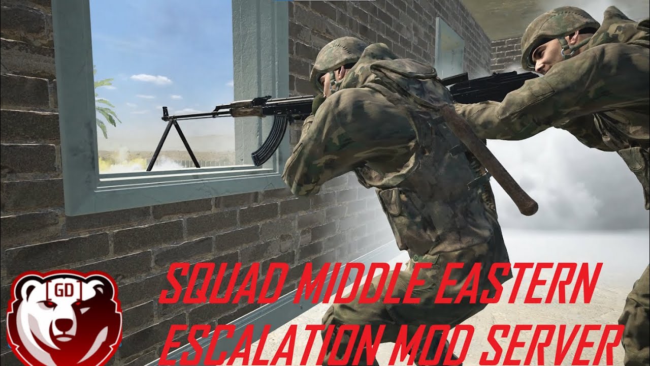 Squad Modded Gameplay/Cinematic Compilation #1 - Middle Eastern Escalation Mod