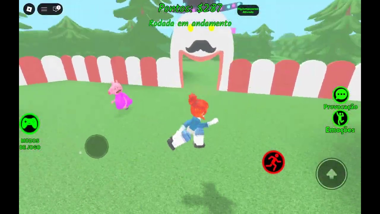 Roblox - Jogando peppa pig
