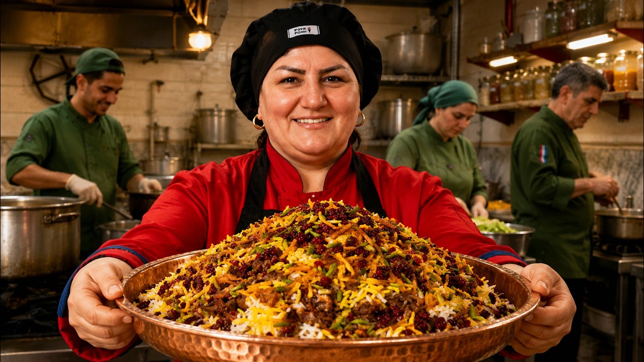 The Chef Behind Iran's 500-Year-Old Royal Rice Dish | Persian Gheymeh Nesar