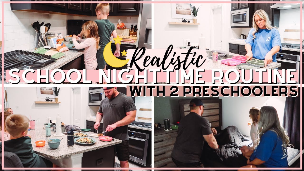 *NEW* NIGHTTIME ROUTINE WITH 2 PRESCHOOLERS | FALL NIGHTTIME ROUTINE 2021 | Amanda Little