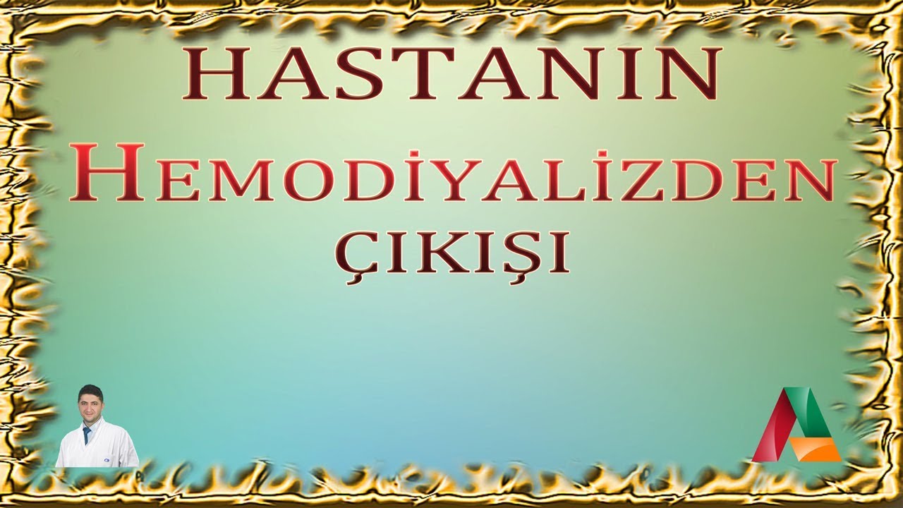 Hastanın Hemodiyalizden Çıkışı