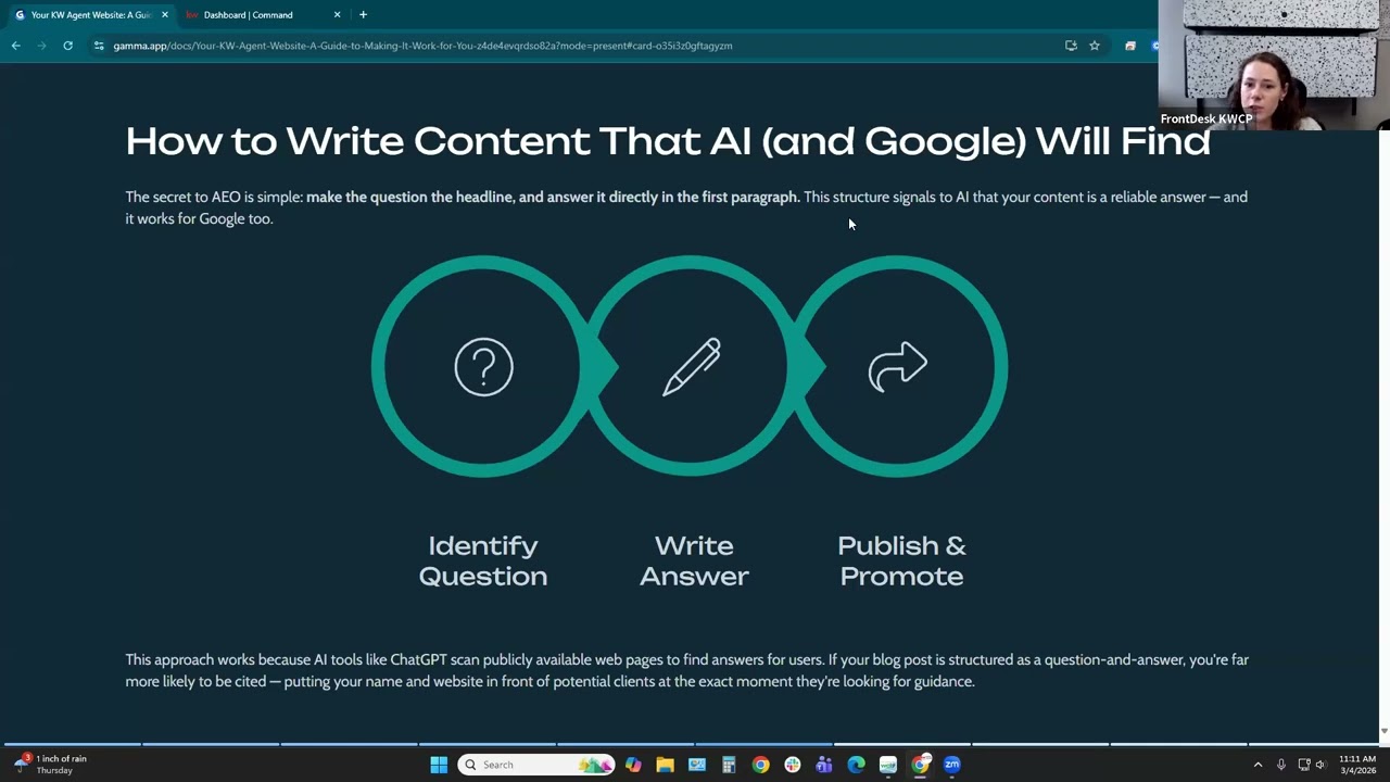 KW Agent Website Refresh
