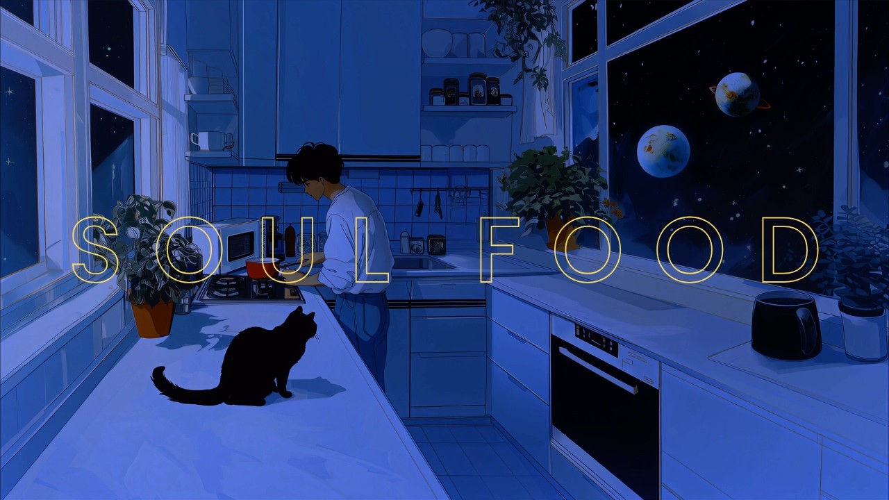 1 Hour Sensory Ritual ☾ Night Kitchen Ambience + Deep Soul Lofi ‧₊˚ Cook with Us