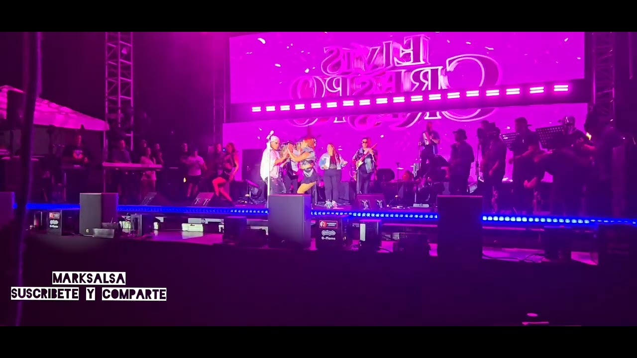 Elvis Crespo y su orquesta desde fiesta calle San Sebastian 2025 San Juan Puerto Rico 🇵🇷