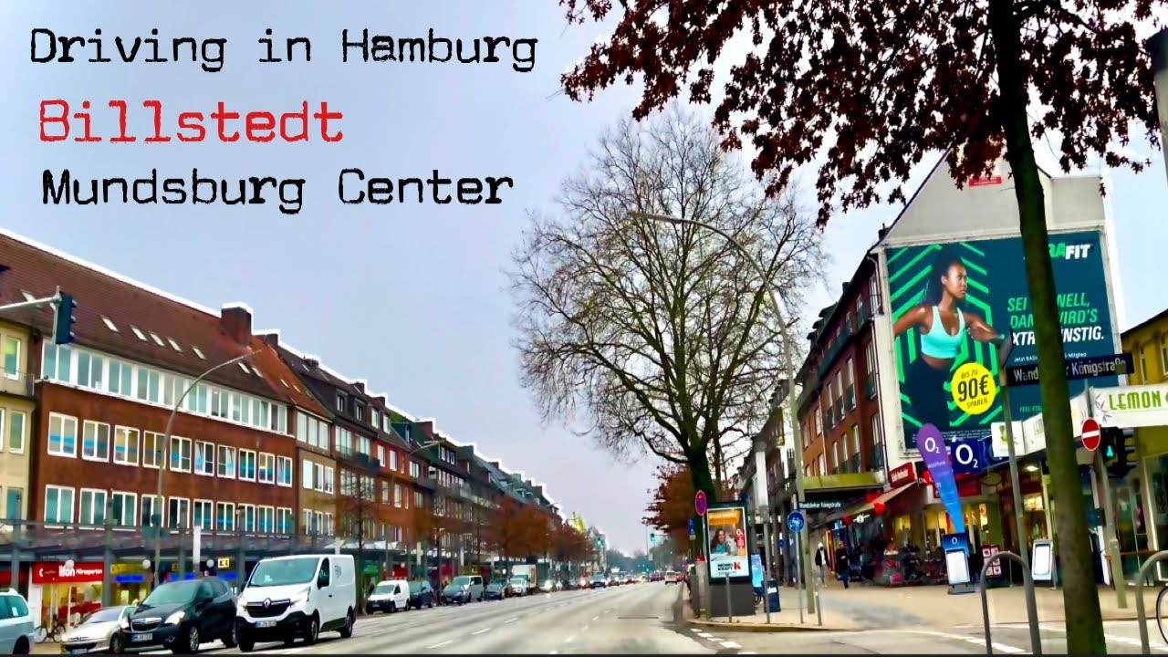 Driving in Hamburg *[Billstedt ➡️ Mundsburg Center]*