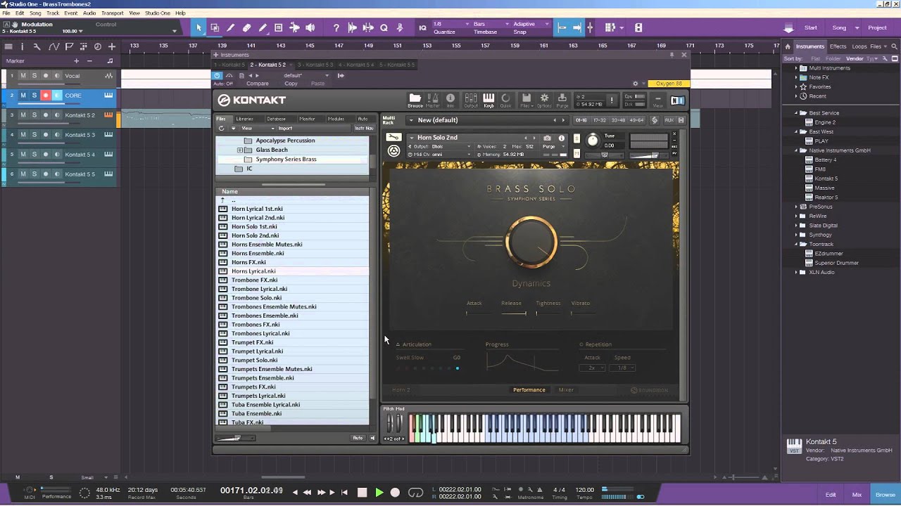 Symphony Series Brass Walkthrough Pt.4 - Horns
