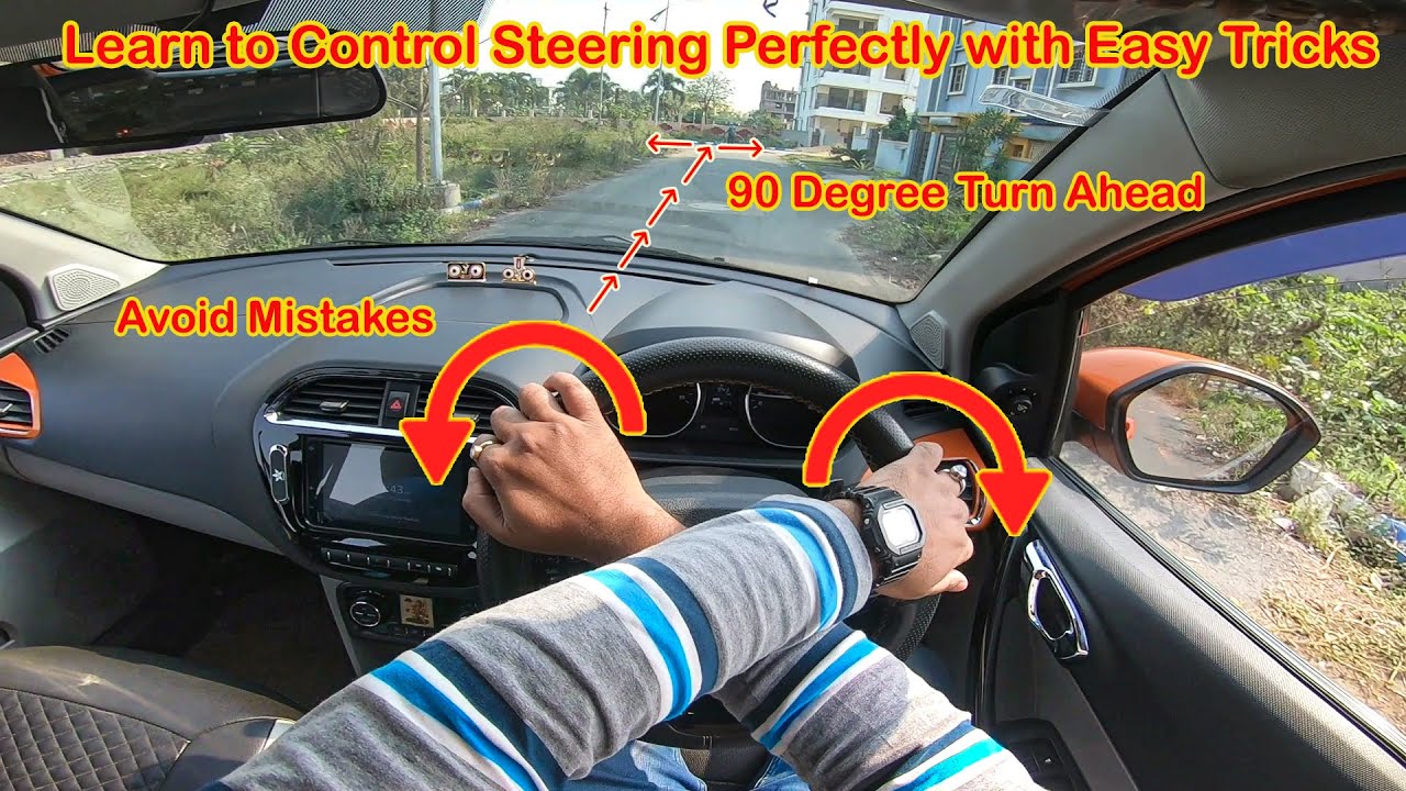 Car Steering Control Lesson For Absolute Beginners