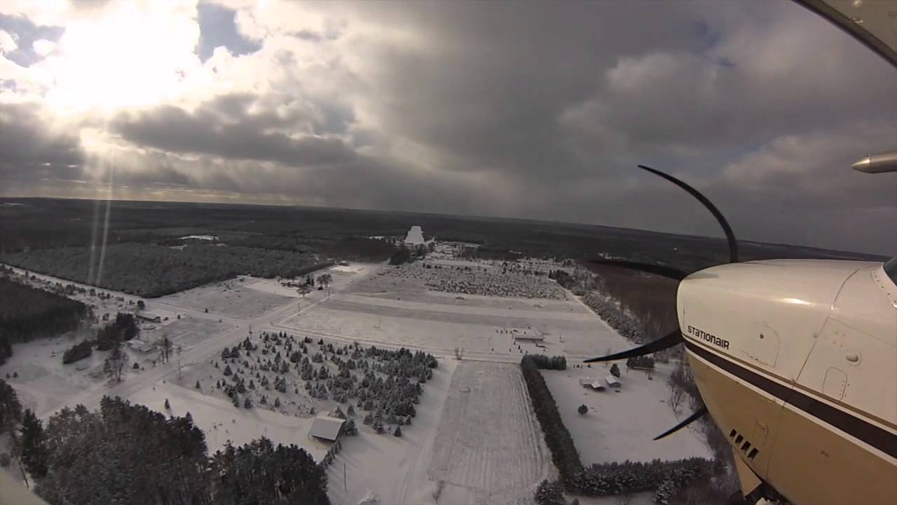 Flying in Northern Michigan