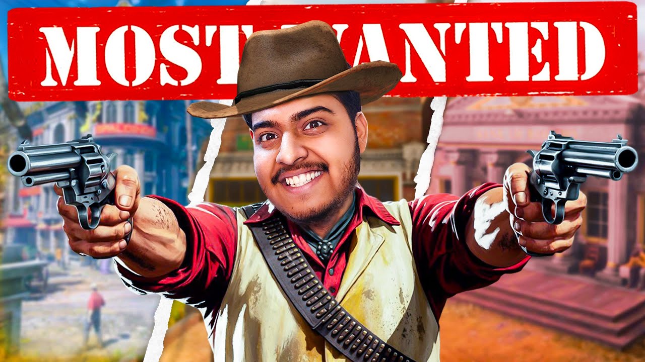 I Became The Most Wanted Man In REALISTIC RDR2!