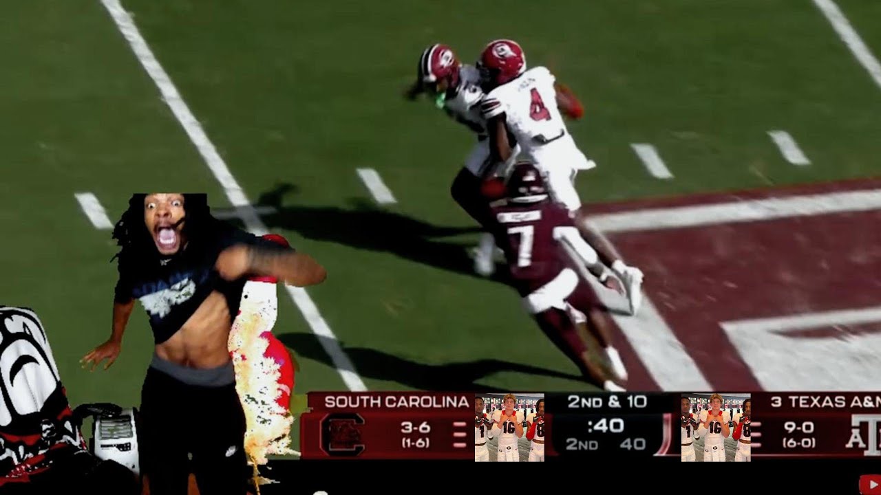 CRAZIEST GAME IN HISTORY!! #3 Texas A&M vs South Carolina  College Football Week 12 (reaction)
