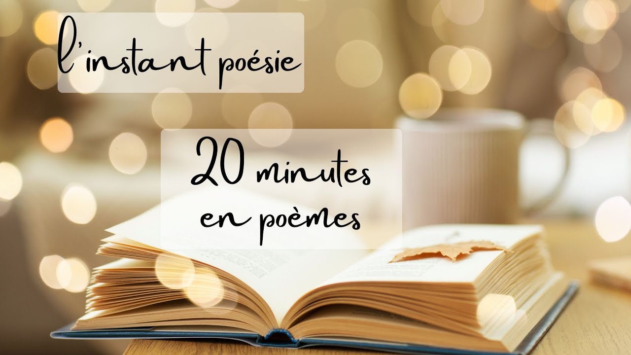 Vivons ensemble 20 minutes de poésie : Eluard, Baudelaire, Chédid, Verlaine... | L'instant poésie