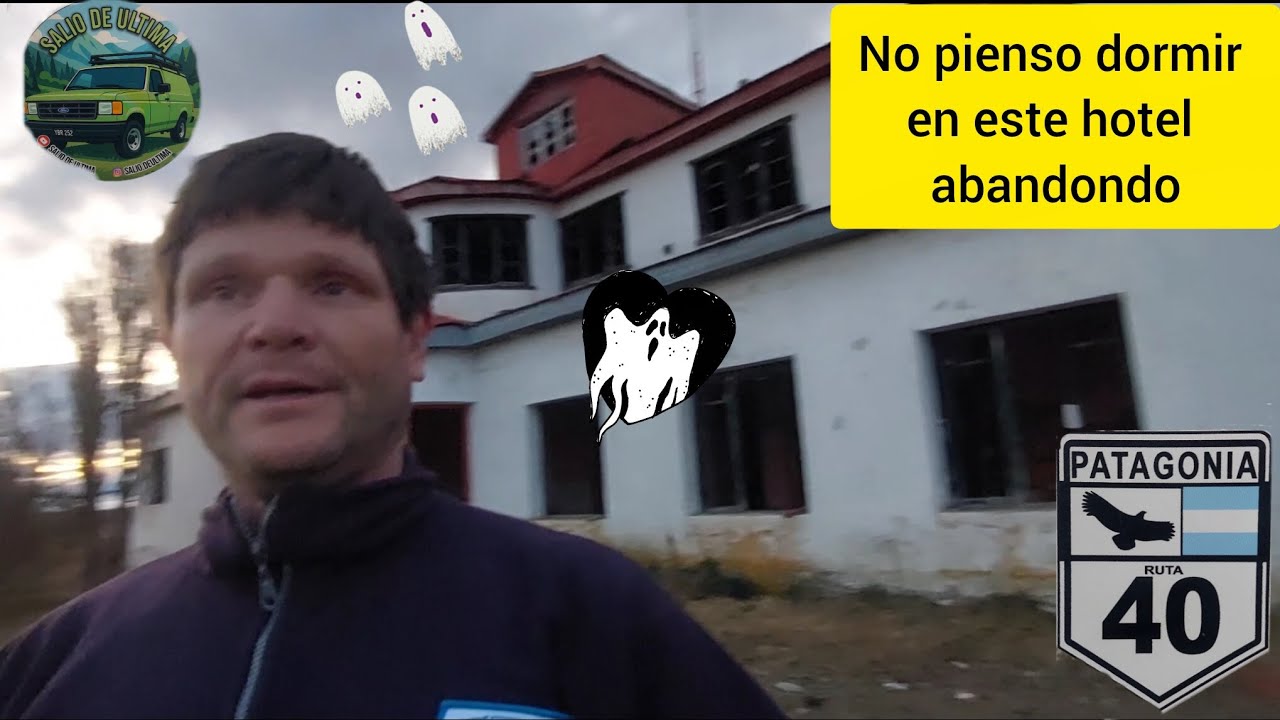 Ruta40. Hotel abandonado. de Río Gallegos a Puente Blanco 