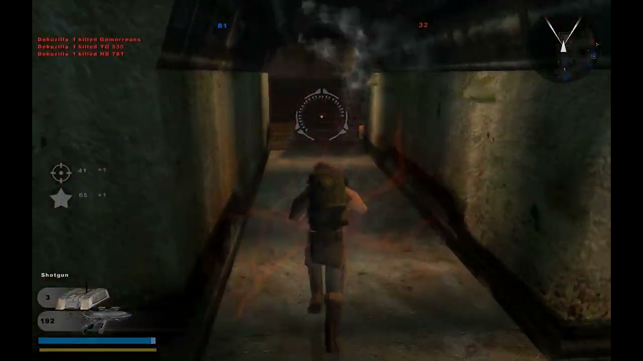 Star Wars Battlefront II 2005 Instant Action Jabba's Palace / Shotgun is King!