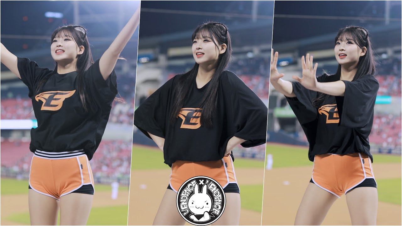 [4K] 230502 치어리더 최석화 직캠 '응원 리액션 모음(후반)' Choi Seokhwa Fancam @한화이글스 프로야구  By 벤뎅이