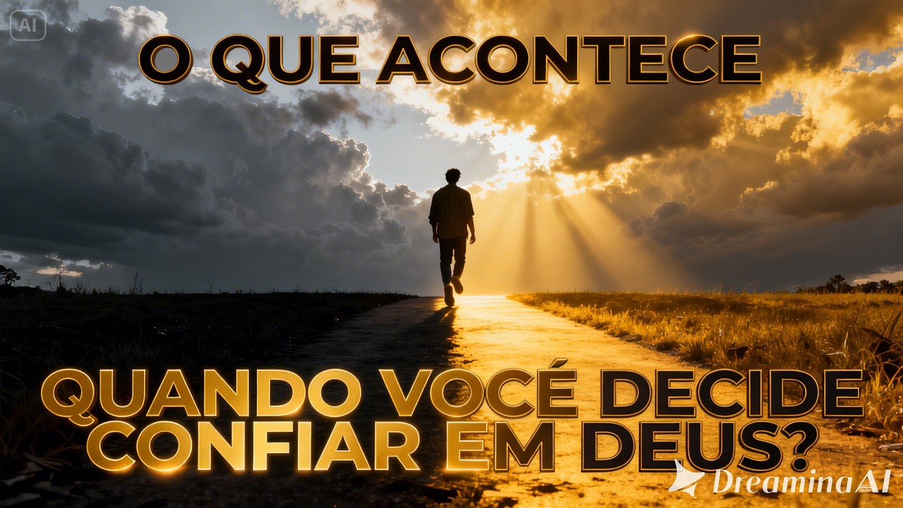 O QUE ACONTECE QUANDO VOCÊ DECIDE CONFIAR EM DEUS
