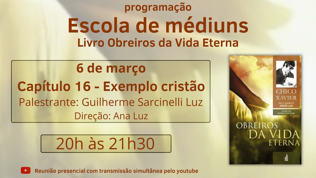 Escola de médiuns - 06/03/2026