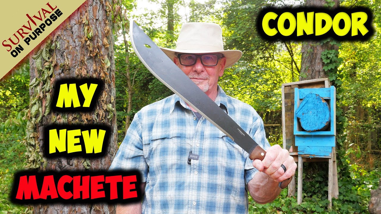 Best Jungle Machete? - Condor El Salvador Machete Might Be It!