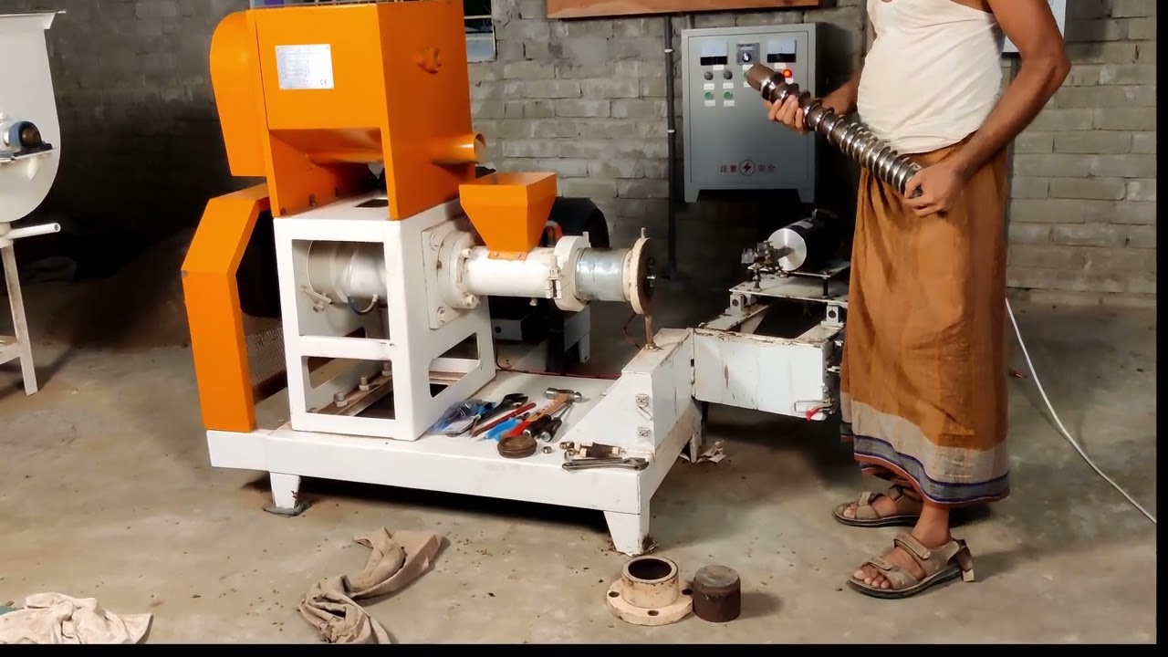 How to maintain and take care of Floating Fish Feed Making Machine. Part - 1.