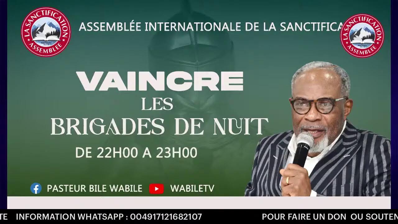 VAINCRE LES BRIGADES DE NUIT JEUDI 12/03/2026