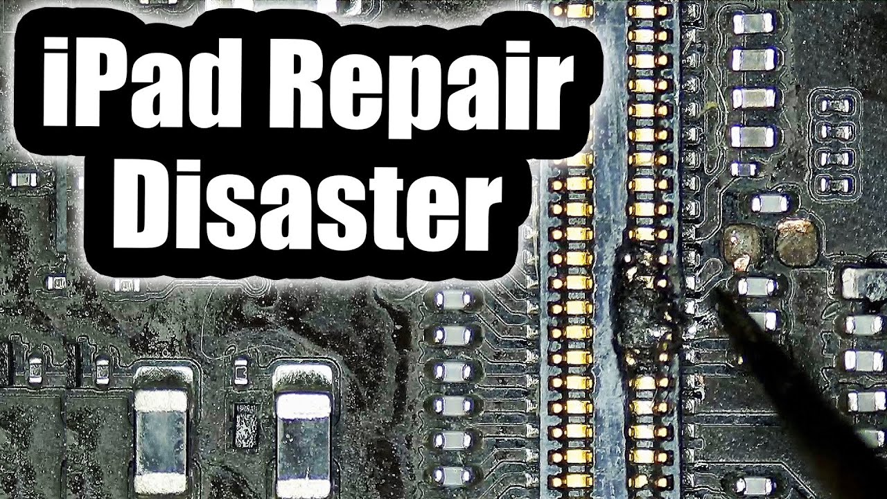 iPad 12.9 2nd Repair Disaster. Is this even Fixable ??