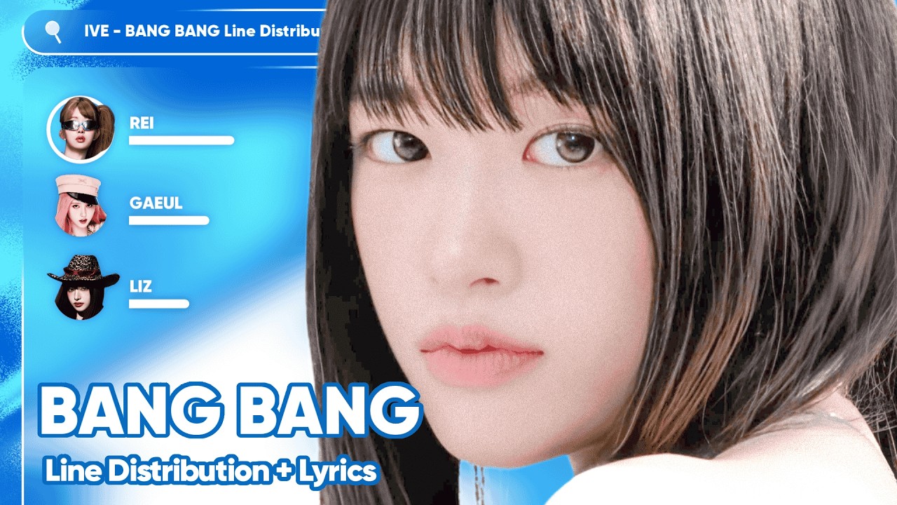 [Studio Ver.] IVE • BANG BANG // Line Distribution With Lyrics Color Coded by @otoumorphs_l