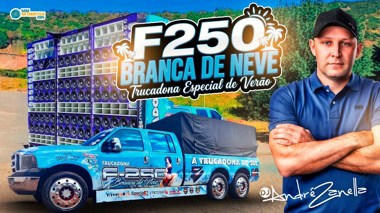 CD F250 BRANCA DE NEVE ESPECIAL DE VERÃO - DJ ANDRÉ ZANELLA