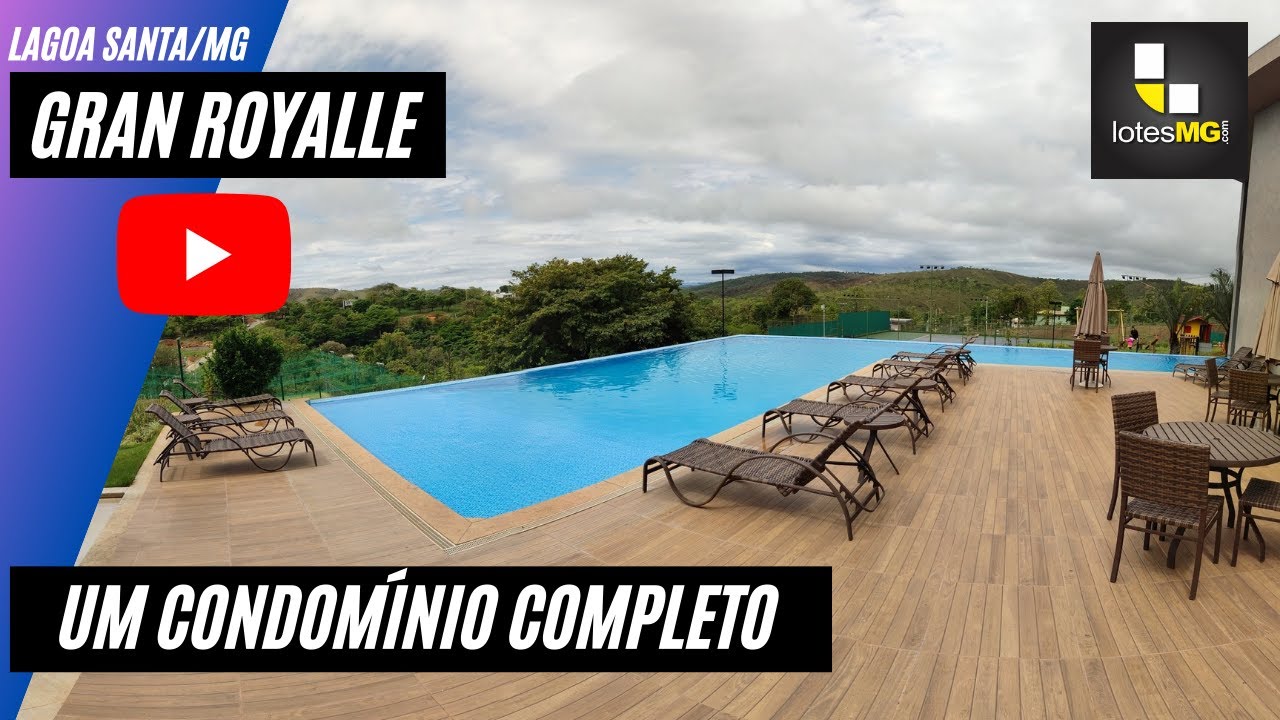 GRAN ROYALLE LAGOA SANTA/MG - UM CONDOMÍNIO COMPLETO!!! (LOTES LIMITADOS!!!) WHATSAPP 31 98801 5848