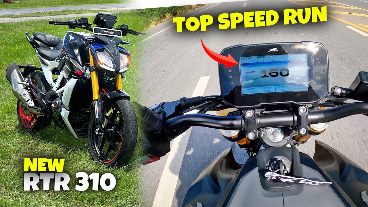 TVS apache RTR 310 is not Fast? check this out!!