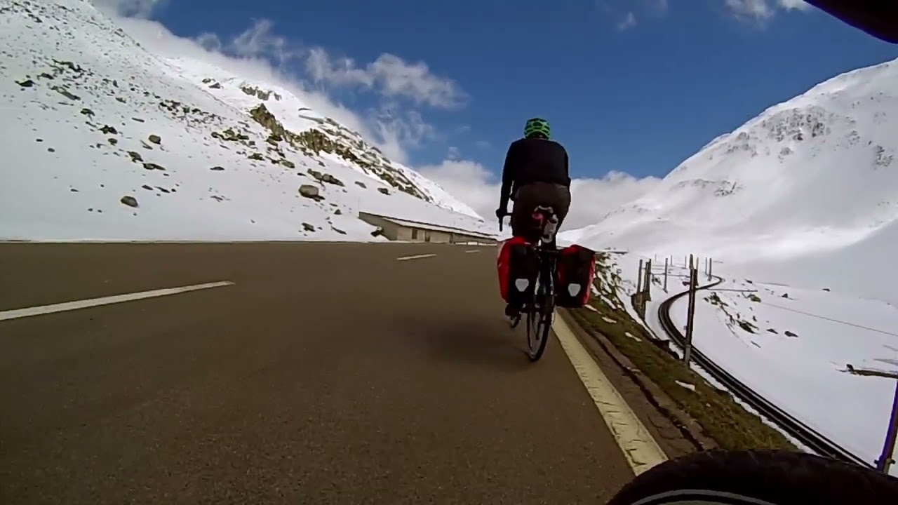 Eurovelo 15 - Rhine Cycle Route - Day 1 - Part 8 - Oberalp Pass Ascent from Andermatt - Remastered