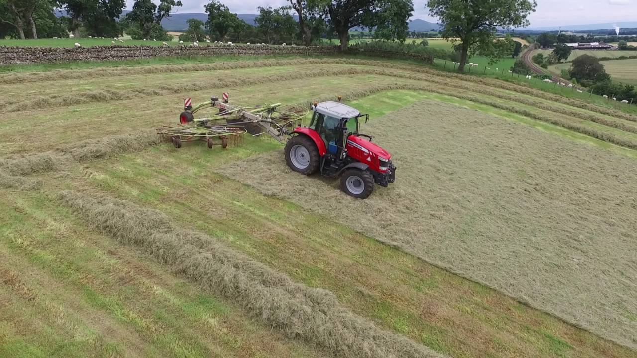 Baling 2016 | Massey Ferguson 6616/7616 | Claas Liner 2900 | Krone BigPack 890