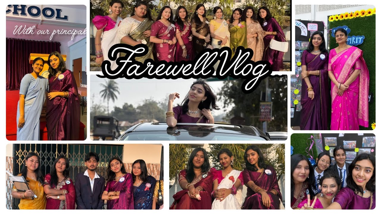 Farewell Vlog || HOLY SPIRIT SCHOOL, Belonia || Batch 2025-26 || End of 15 years Journey ||
