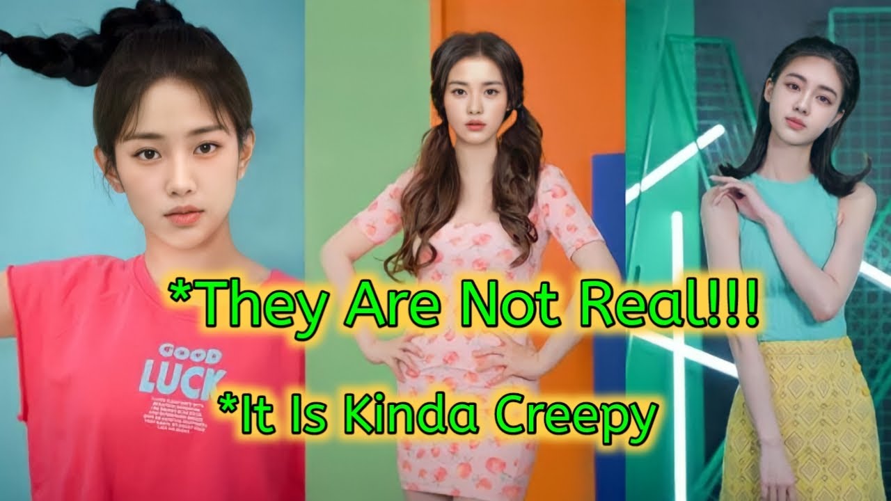 This kpop girl group is created using AI and deep fake technology