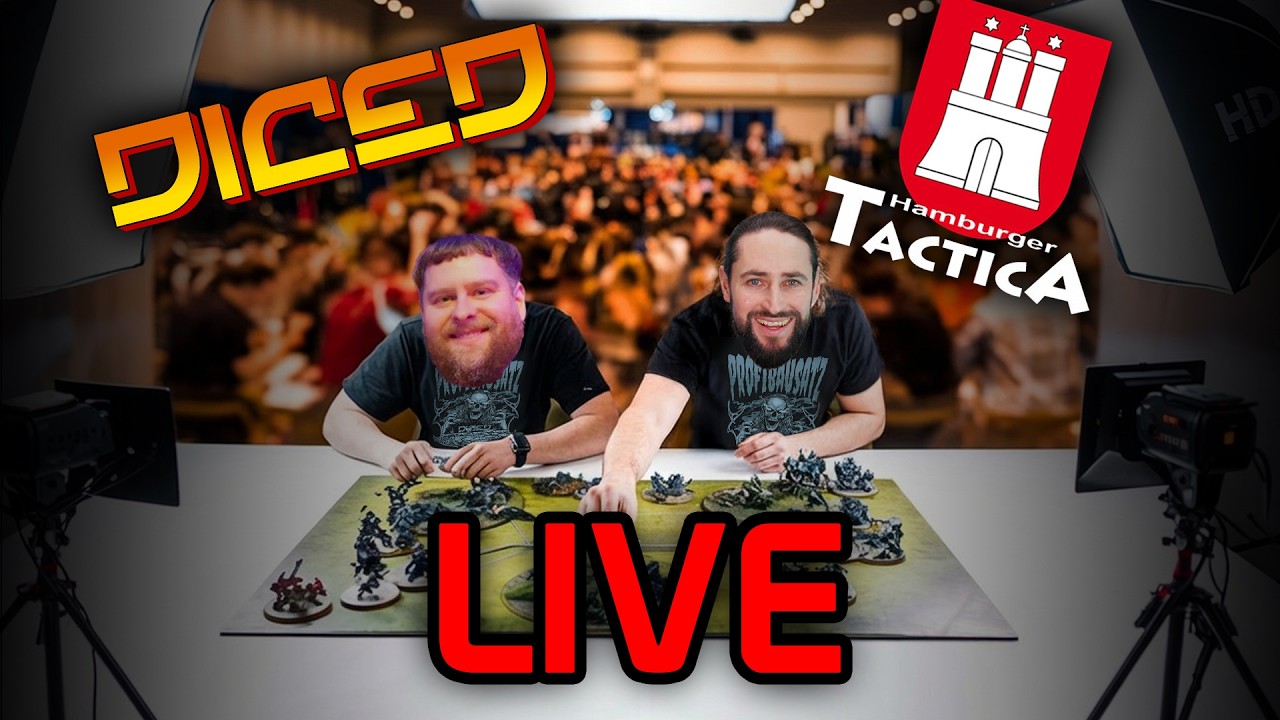 TABLETOP Live von der Hamburger Tactica - Sonntag| DICED