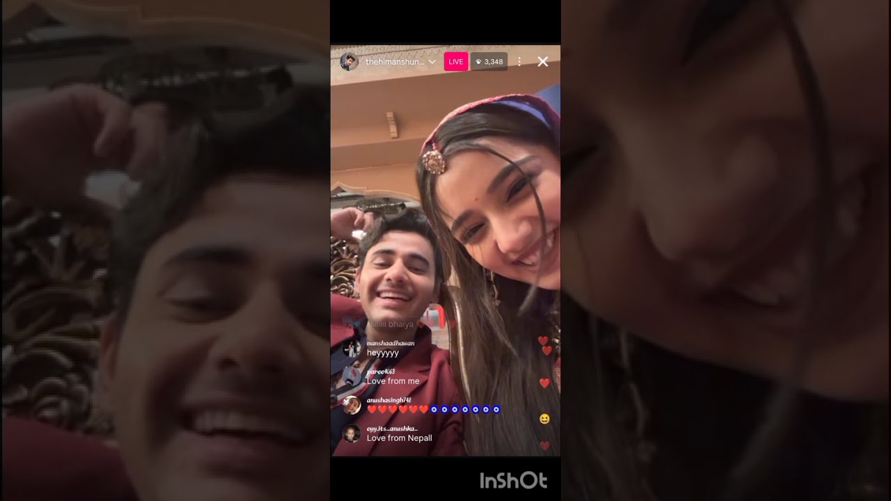 Rimeer is live❤️🥰#rimjhim#sameer#rimeer #himanshuawasthie#yashikasharma#himanshika