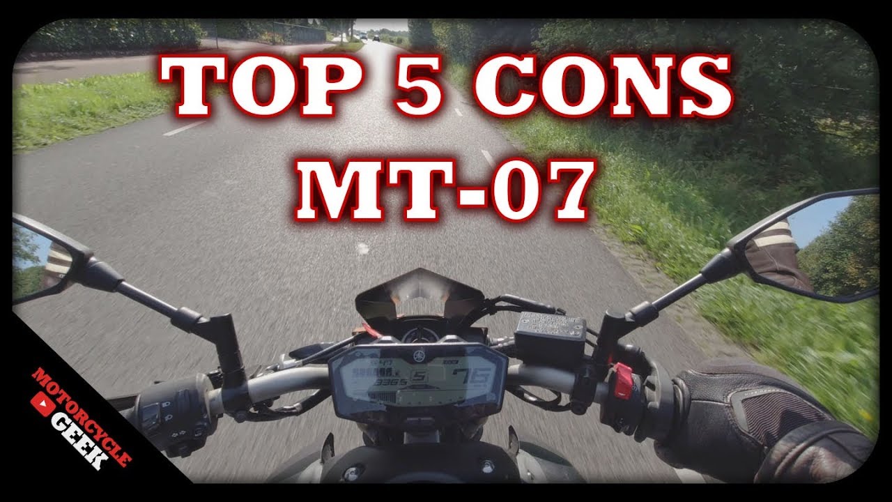 TOP 5 FLAWS Of The Yamaha MT-07 | 5000km review