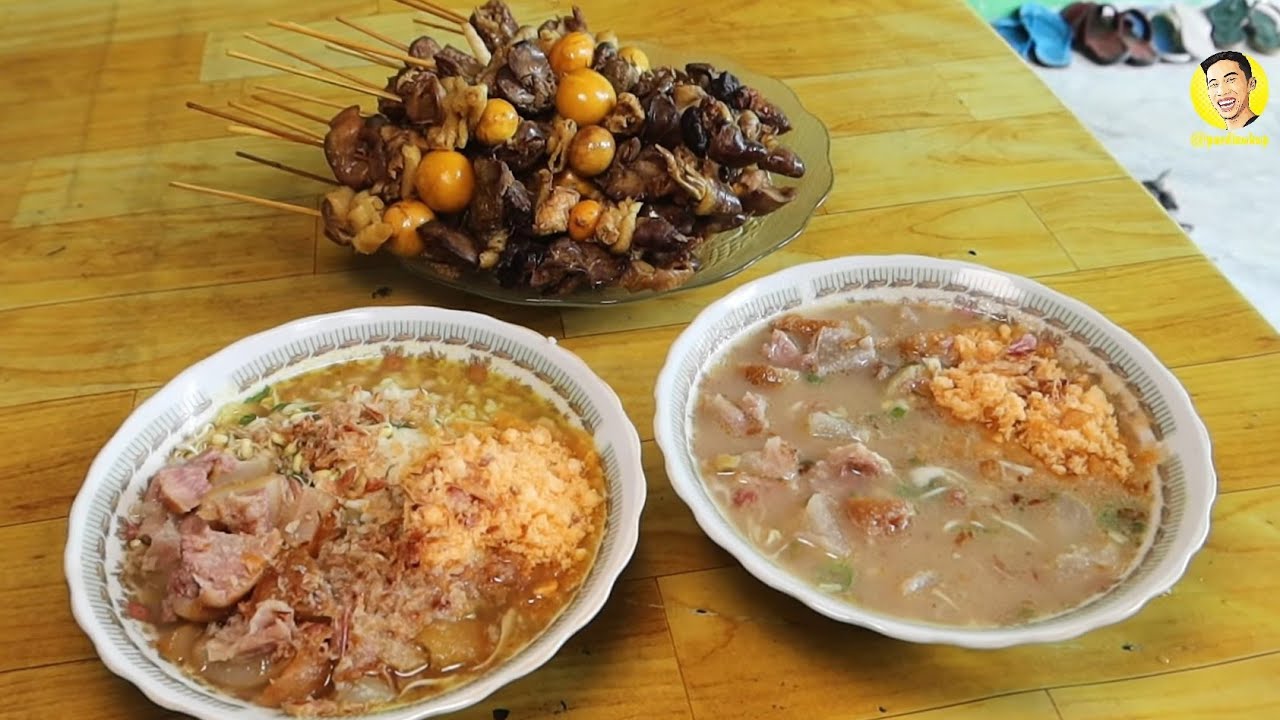 Warung lontong dan soto kikil, Porsi melimpah harga murah rasa mewah! langsung makan 2 porsi