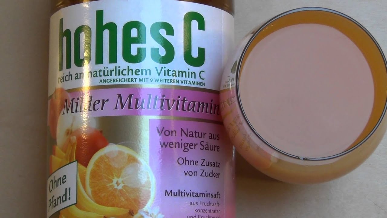hohesC milder Multivitamin