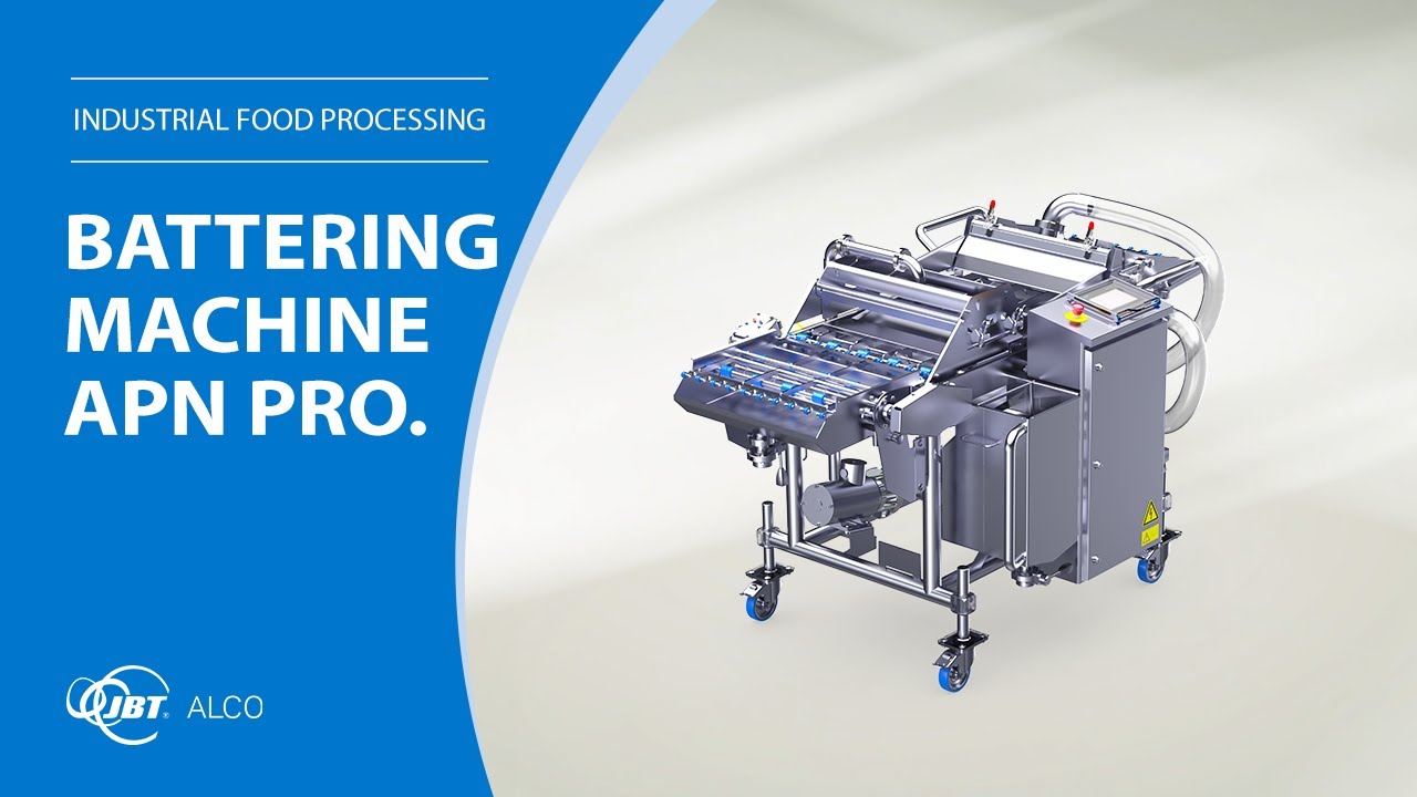 JBT alco Battering machine PRO SERIES | Convenience Food Processing Machines