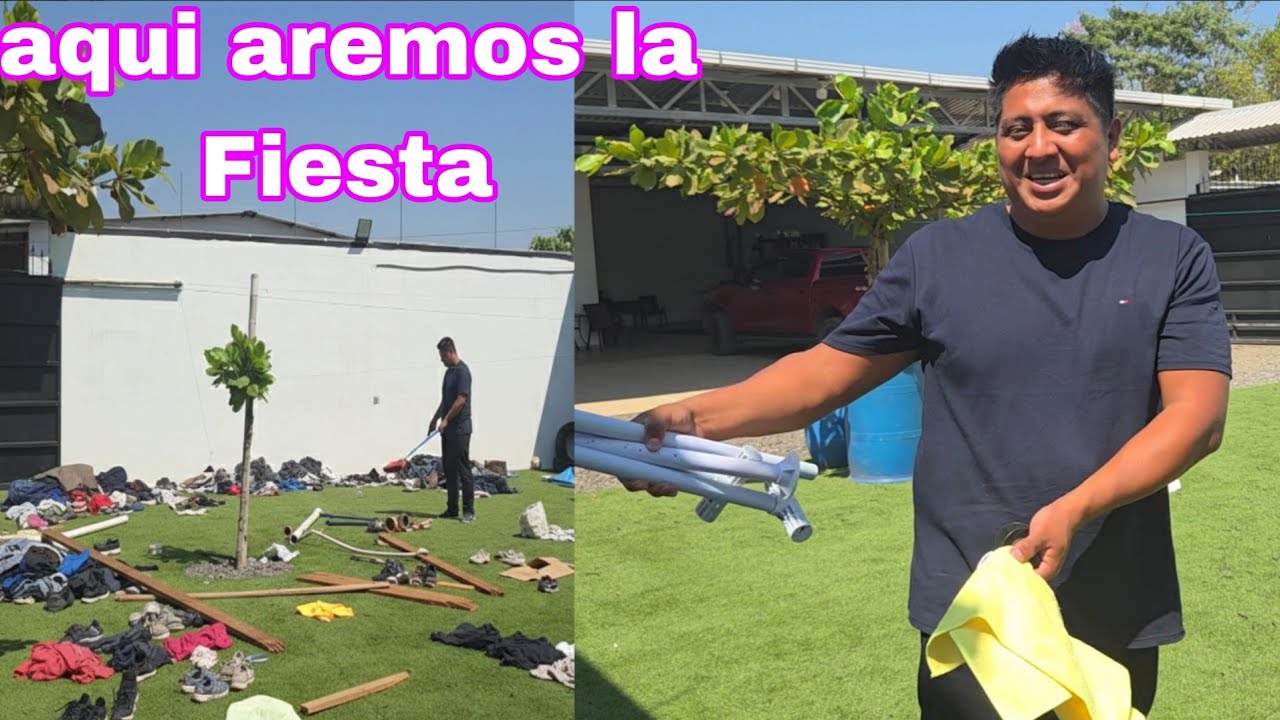 Mynor trabaja duro, para sorprender a faby en su Cumple, 