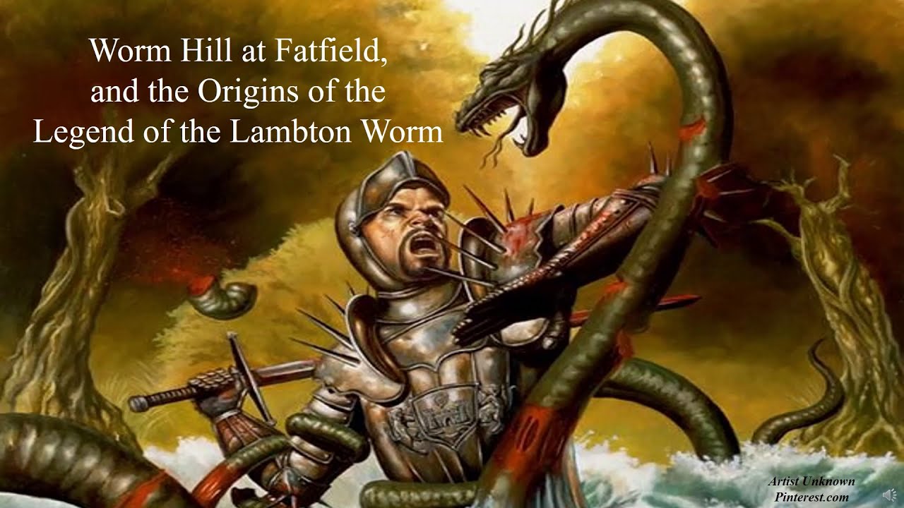 Worm Hill and the Origins of the Legend of the Lambton Worm ... Fatfield, Washington Tyne Wear