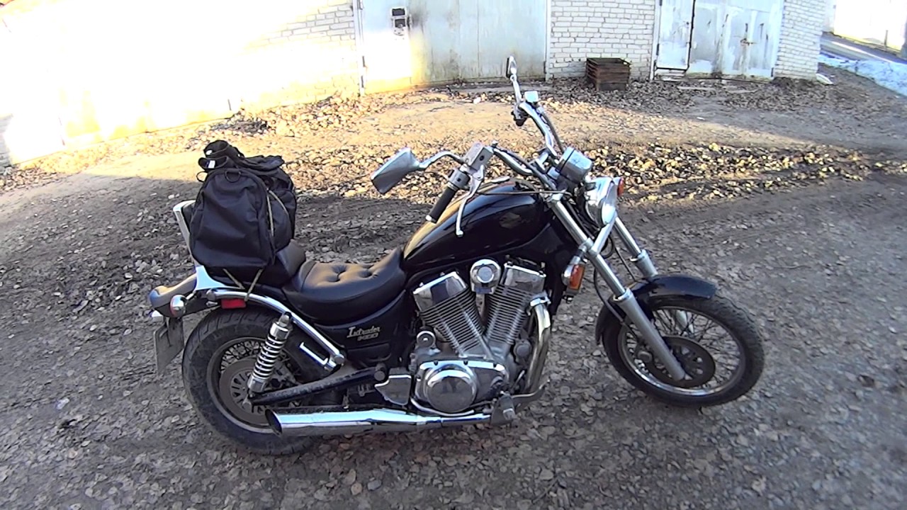 Suzuki Intruder 1400 Поездка на работу по холодку :)) Сибирь 22 апреля!