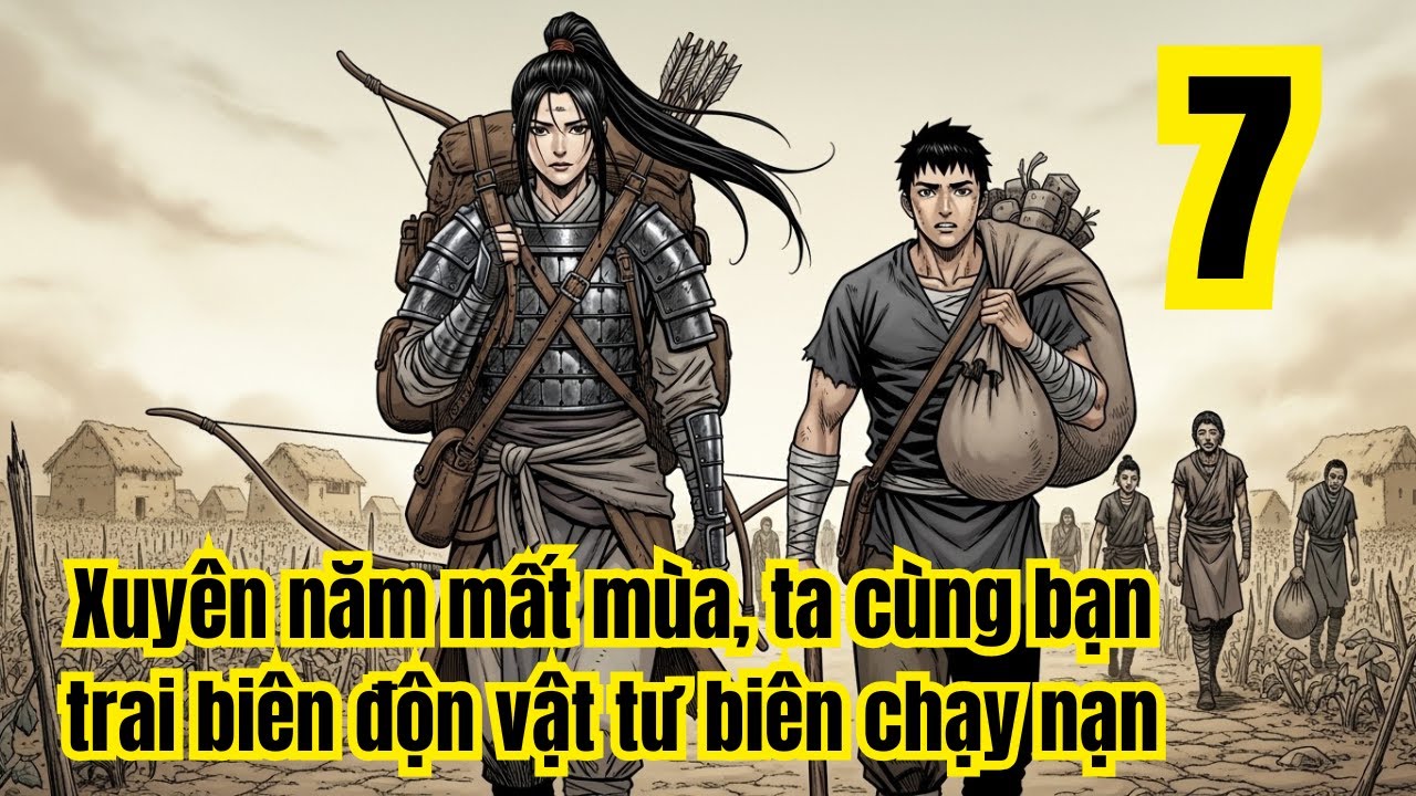 Tập 7: Xuyên năm mất mùa, ta cùng bạn trai biên độn vật tư biên chạy nạn, Cổ Đại