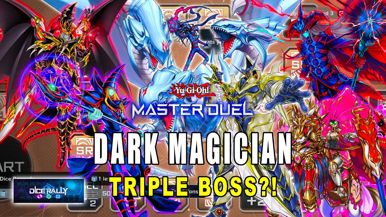 I Took Triple Boss Dark Magician Into Dice Rally… | Master Duel
