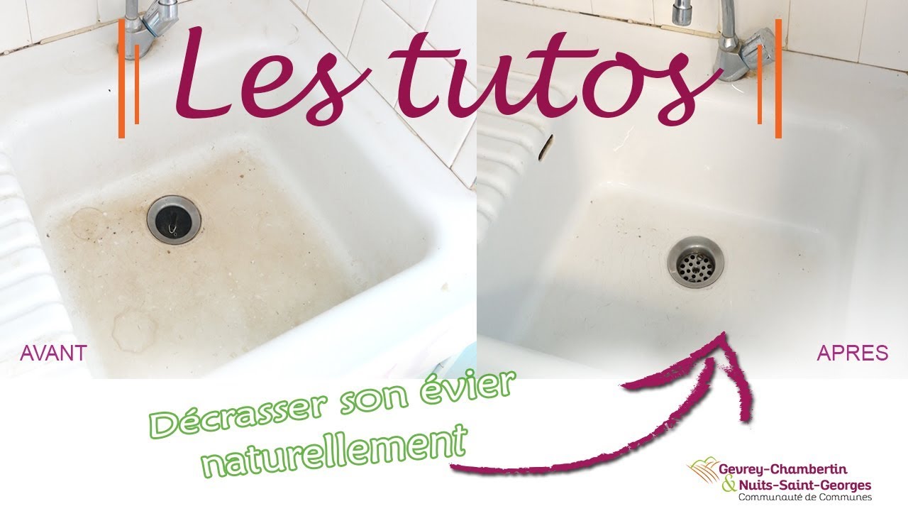 #LES TUTOS : d&eacute;crasser son &eacute;vier de fa&ccedil;on naturelle